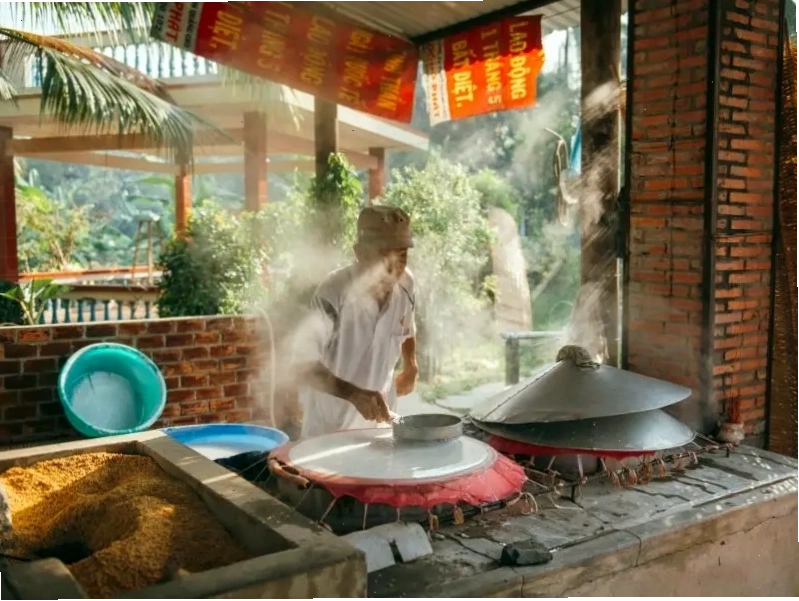 Quy trình làm hủ tiếu truyền thống tại Cần Thơ