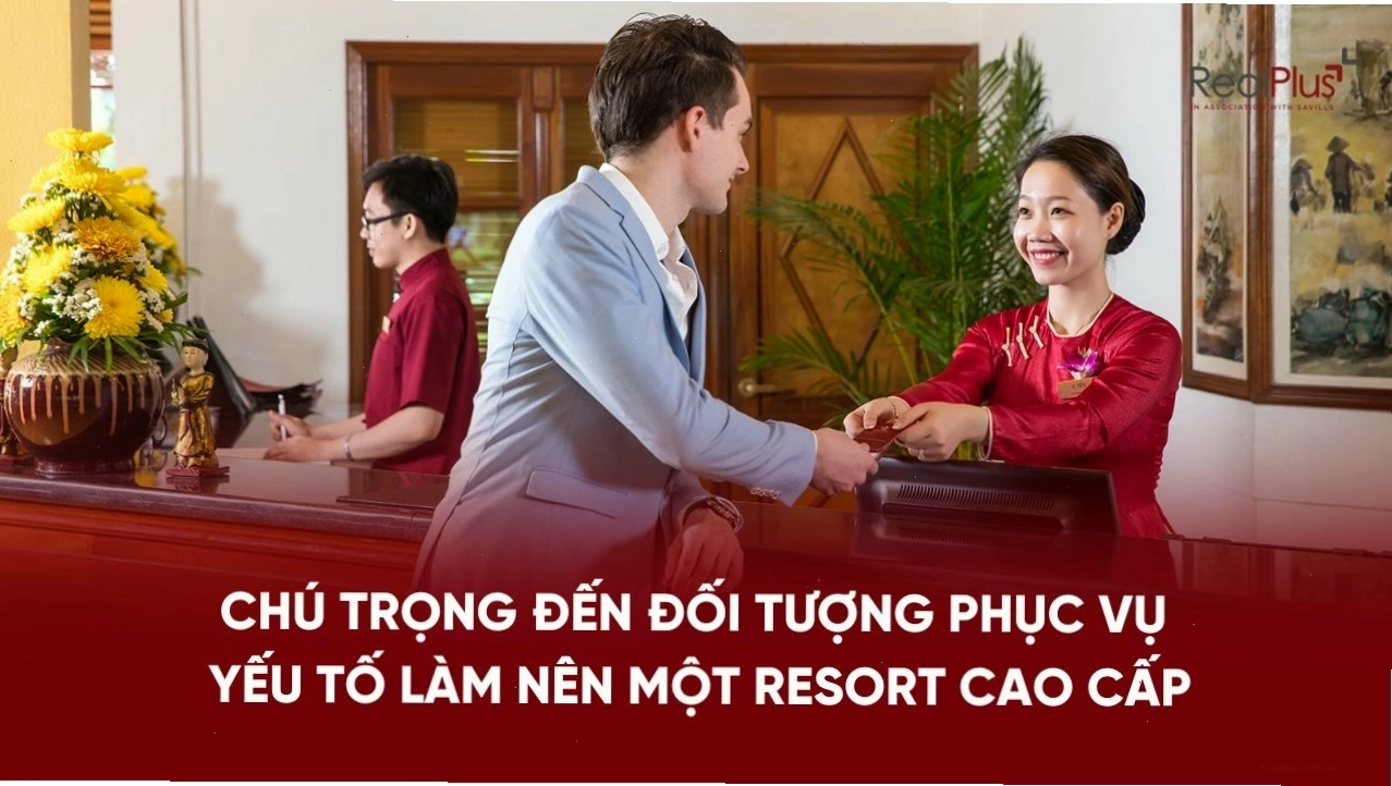 Resort phức hợp với nhiều tiện ích