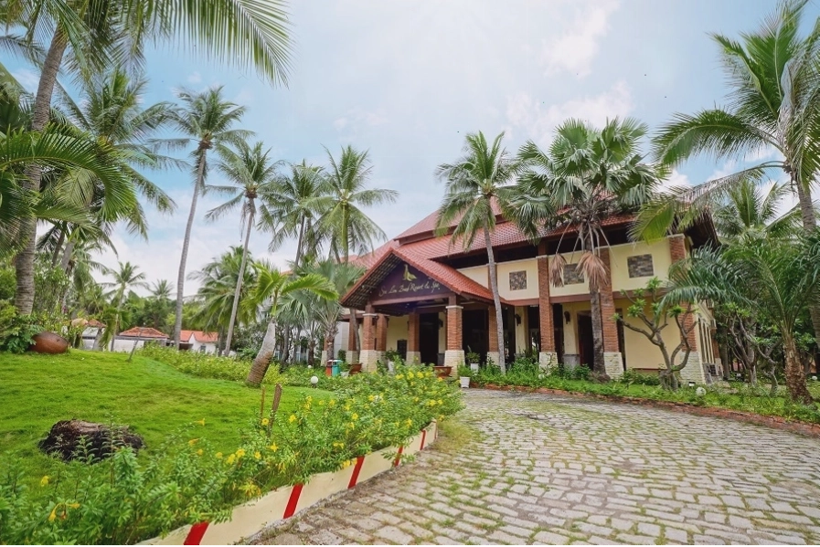 Resort Sea Lion Beach Resort Mũi Né nhìn từ trên cao