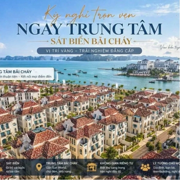 S Villa Ha Long với bể bơi riêng và tiện ích giải trí