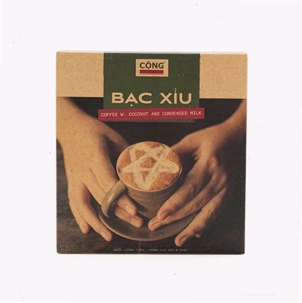Sản phẩm Bạc Xỉu C+ với bao bì tiện lợi