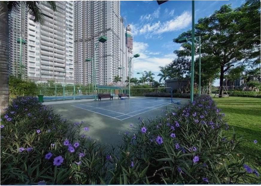 Sân thể thao ngoài trời tại công viên Landmark 81
