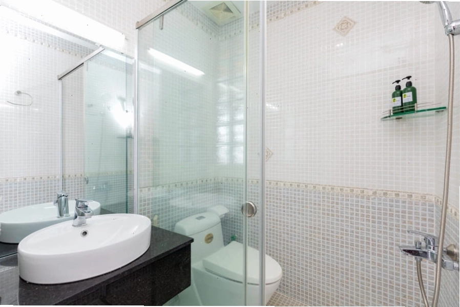 Sân vườn xanh mát tại Villa P39 Vũng Tàu