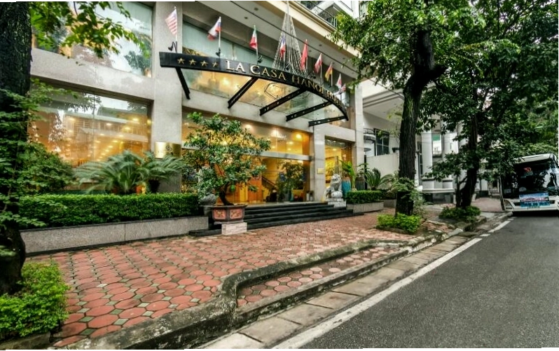 Sảnh chờ sang trọng của Khách sạn La Casa Hà Nội