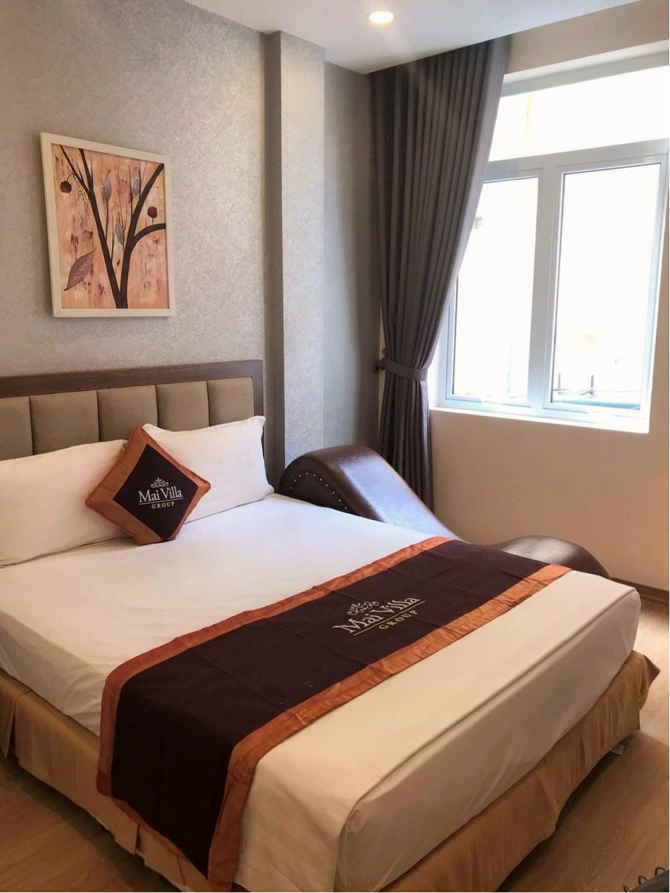 Sảnh lễ tân chuyên nghiệp tại Mai Villa Hotel