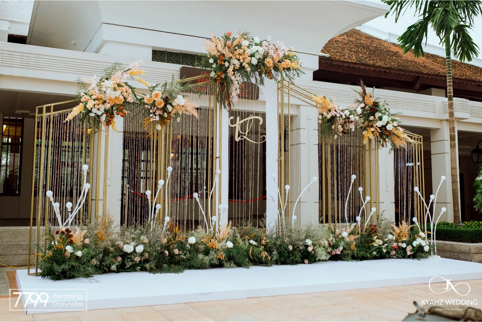 Sảnh tiệc cưới ngoài trời của Sheraton Hanoi Hotel
