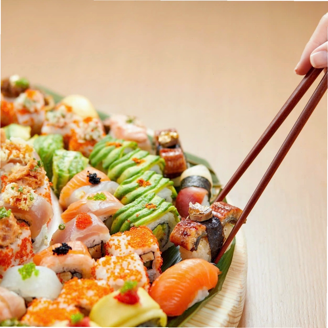 Sashimi tươi ngon tại nhà hàng Sushi Tei