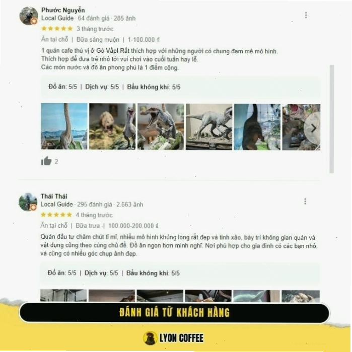 Saurus Coffee & Gallery - Quán cà phê khủng long Dương Quảng Hàm Gò Vấp
