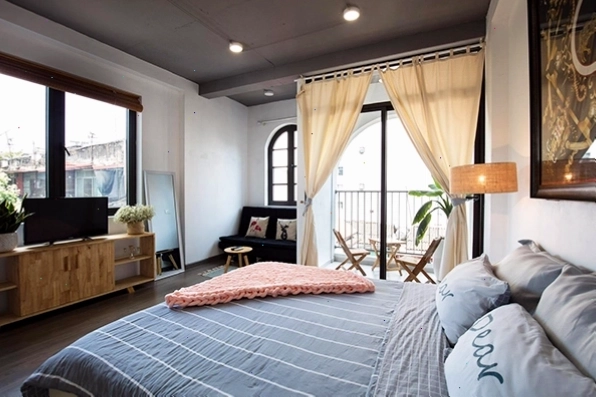 Sazi Home với các phòng theo phong cách nghệ thuật