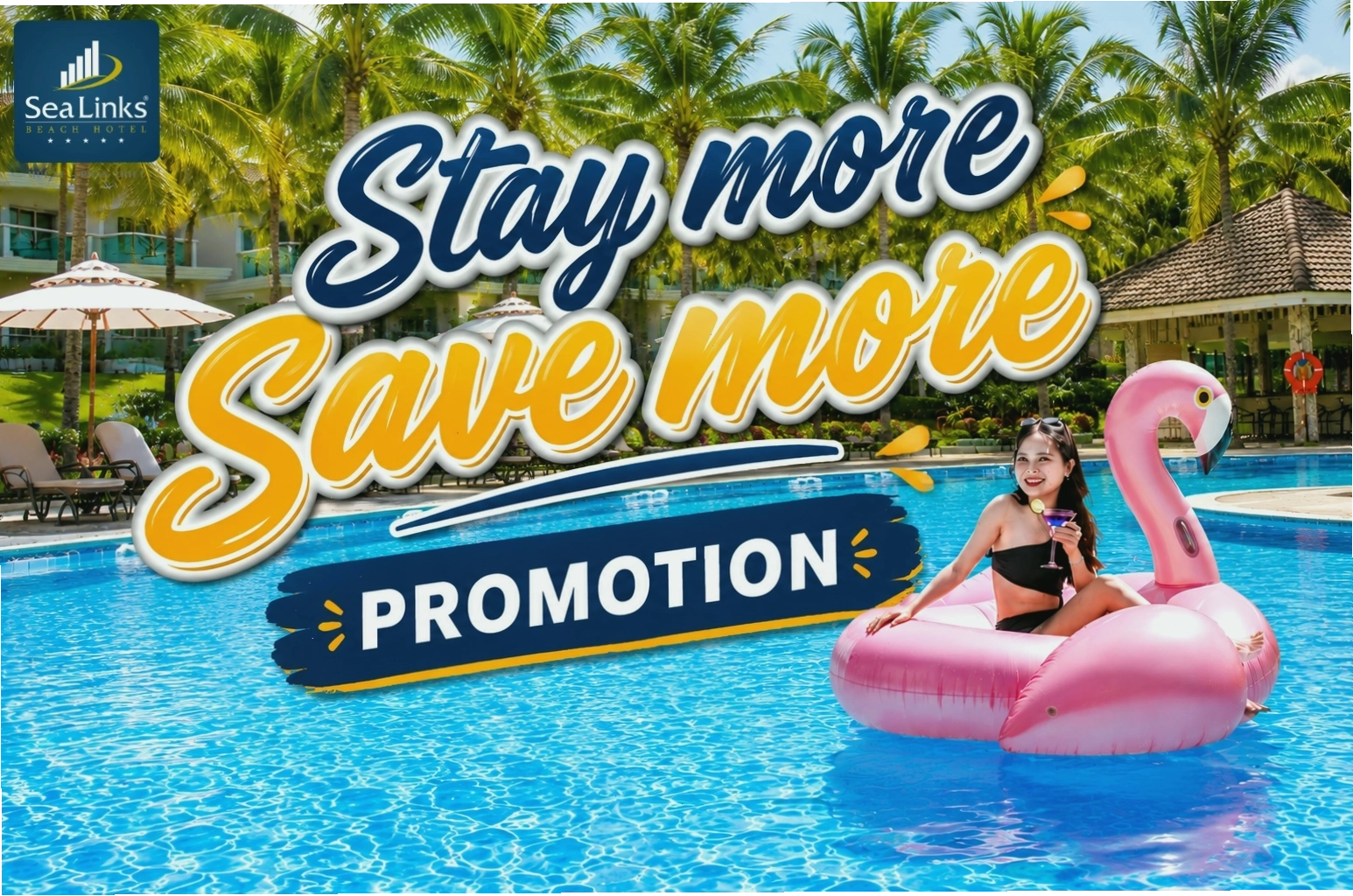 Sea Links Beach Hotel có nhiều gói ưu đãi hấp dẫn