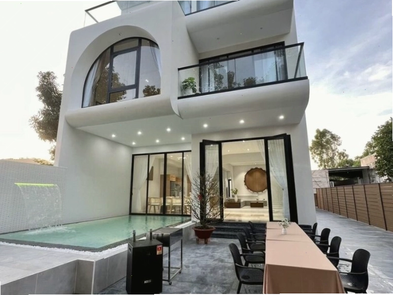 Sea Nabi Villa Vũng Tàu với hồ bơi và không gian nghỉ dưỡng