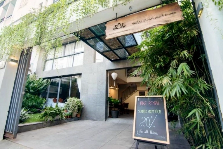 Sen Boutique House với sự kết hợp cổ điển và hiện đại