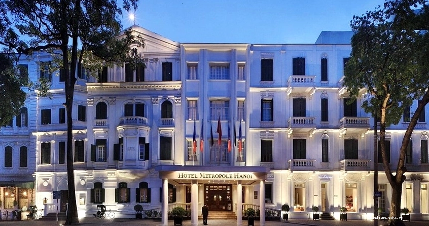 Sofitel Legend Metropole Hanoi với kiến trúc Pháp cổ điển