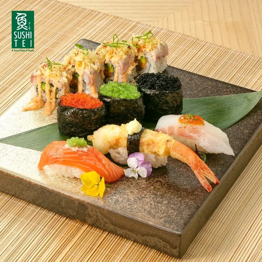 Sự đa dạng của các loại sushi