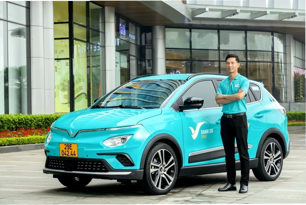 Sử dụng dịch vụ Xanh SM để di chuyển