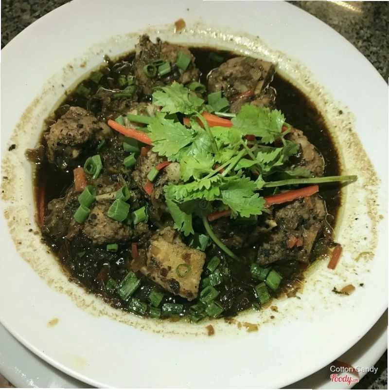 Sườn non hấp tàu xì đậm đà hương vị
