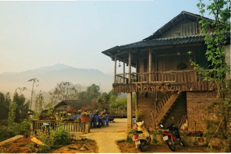 Surelee Homestay với kiến trúc độc đáo và vị trí thuận lợi