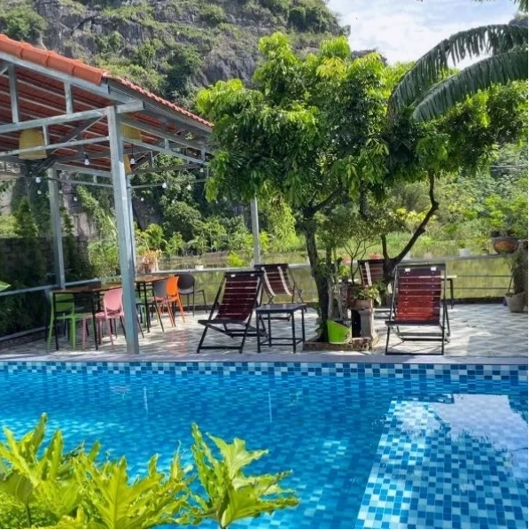 Tam Coc My Tho Homestay với không gian gần gũi thiên nhiên