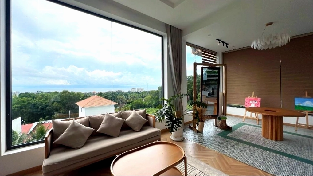 Tầm nhìn đẹp từ phòng nghỉ tại Tom Hill Resort & Spa Phú Quốc
