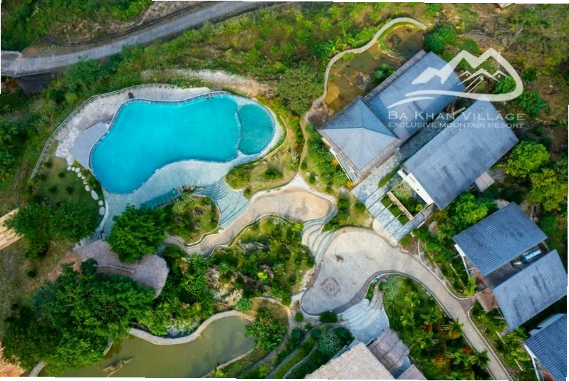 Tầm nhìn tuyệt đẹp từ ban công phòng nghỉ tại Bakhan Village Resort