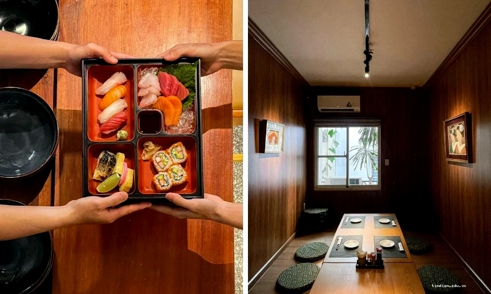 Tama River còn phục vụ set sasimi siêu đầy đặn cho nhóm từ 2 - 3 người