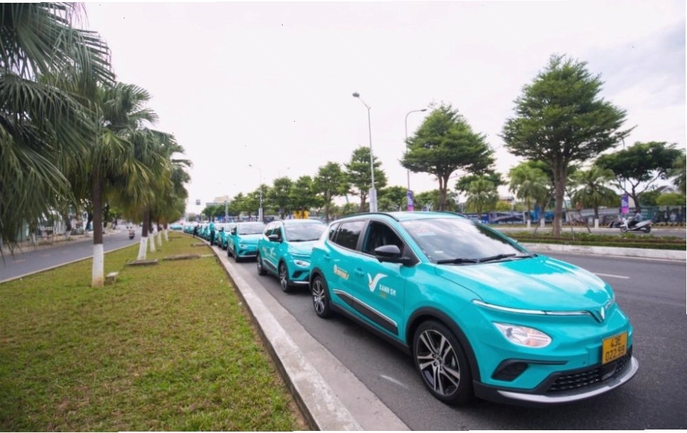 Taxi Xanh SM hoạt động tại Núi Thành từ 2023