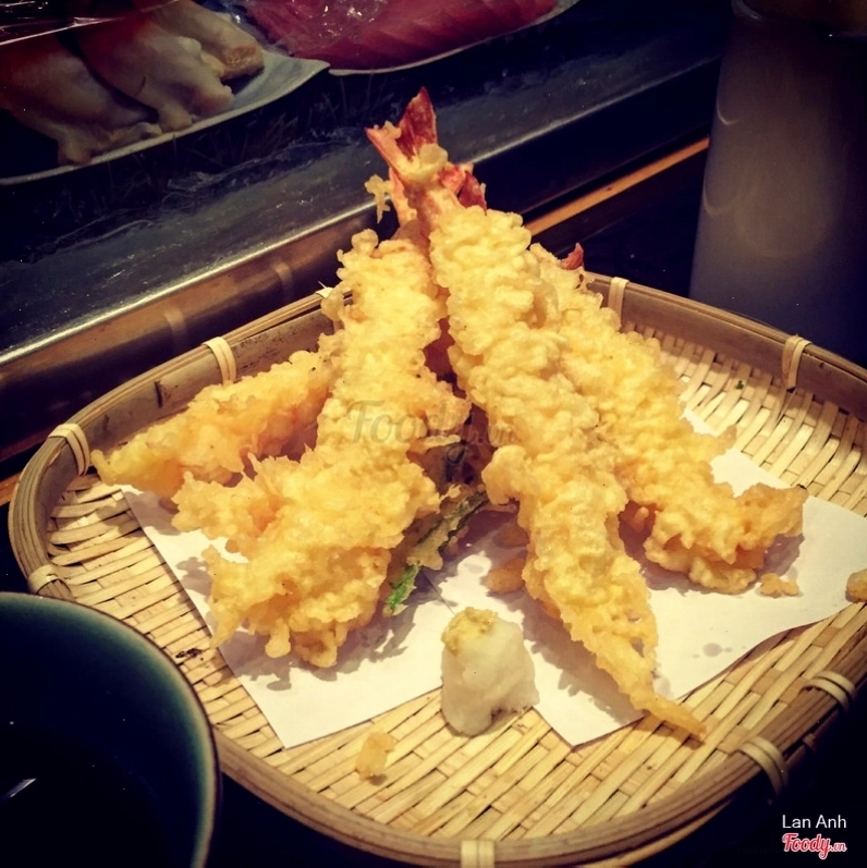 Tempura tôm chay tại nhà hàng Zen Saigon