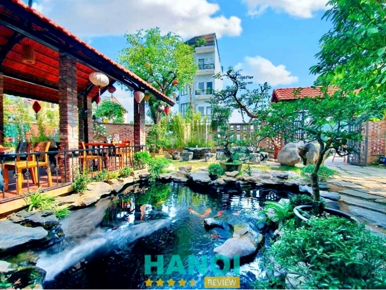 Thạch Mộc Cà Phê, Hà Nội - Không gian mộc mạc, gần gũi thiên nhiên