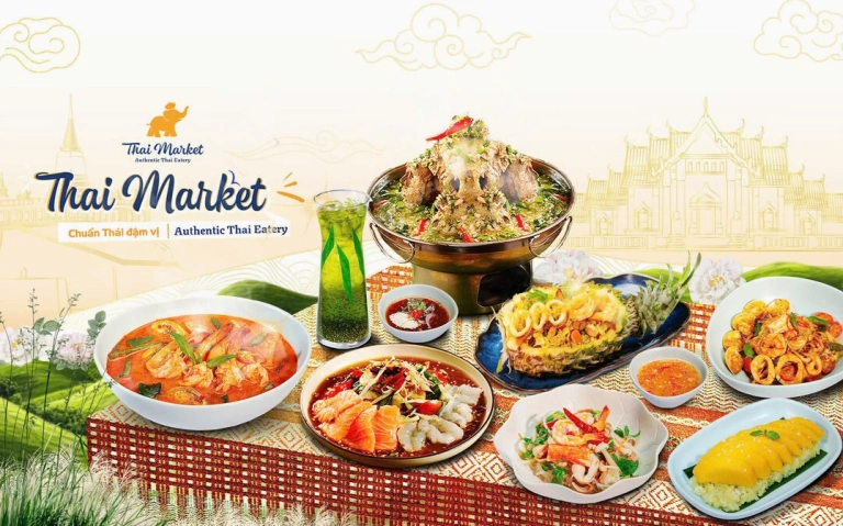 Thai Market: Khám Phá Hương Vị Thái Lan Đậm Đà Chuẩn Vị Tại Hà Nội