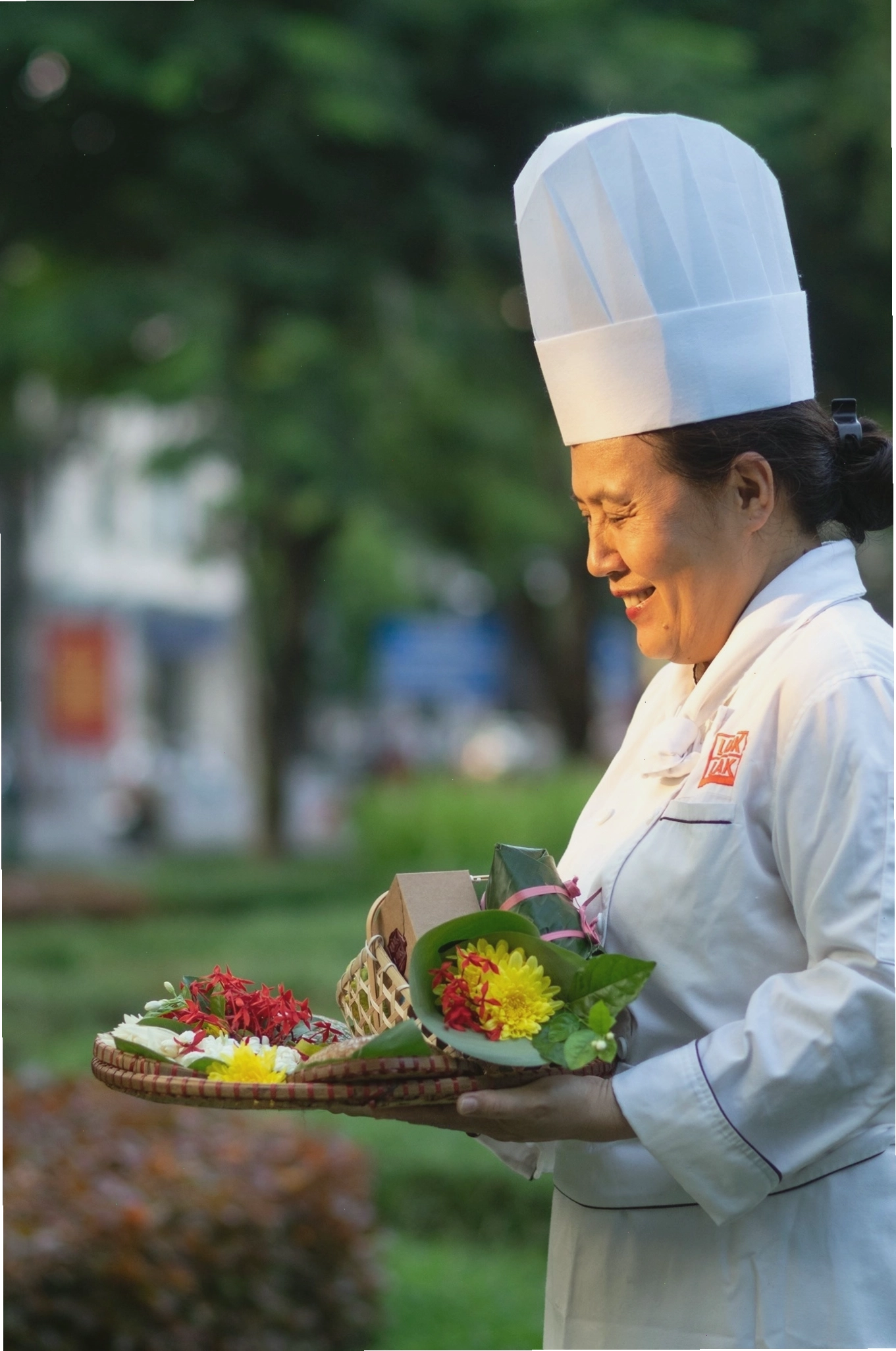 Thanh trà Vĩnh Long, nguyên liệu độc đáo trong các món ăn của Luk Lak