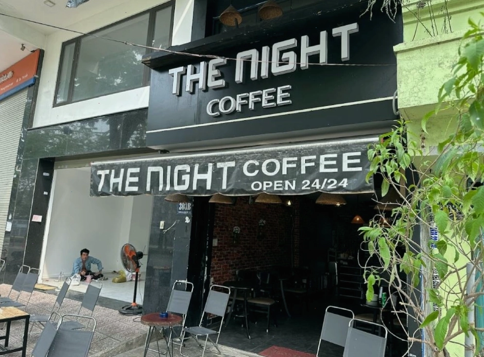 The Night Coffee mở cửa 24/24 giờ phục vụ khách hàng