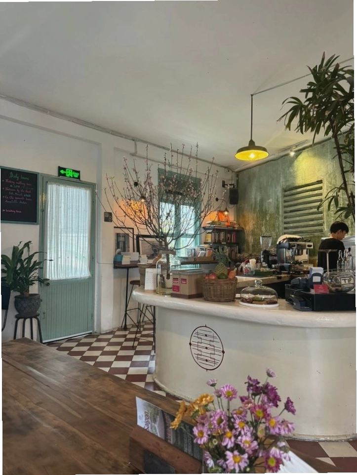 The Old Compass Cafe and Bar serving coffee