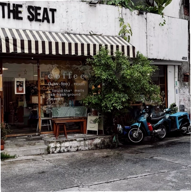 The Seat Cafe với không gian độc đáo và sáng tạo