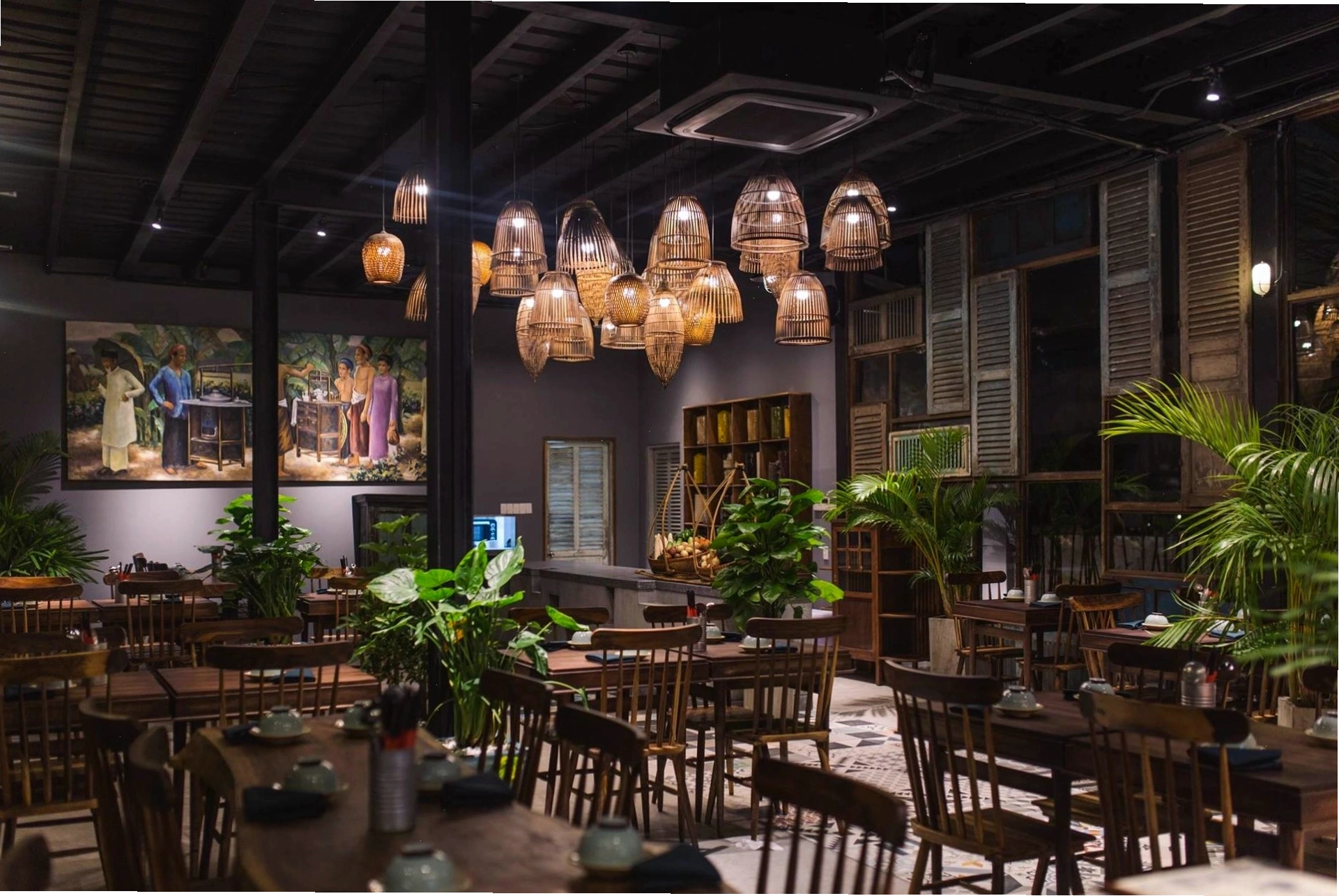 Thiết kế không gian ấn tượng của Bụi Garden