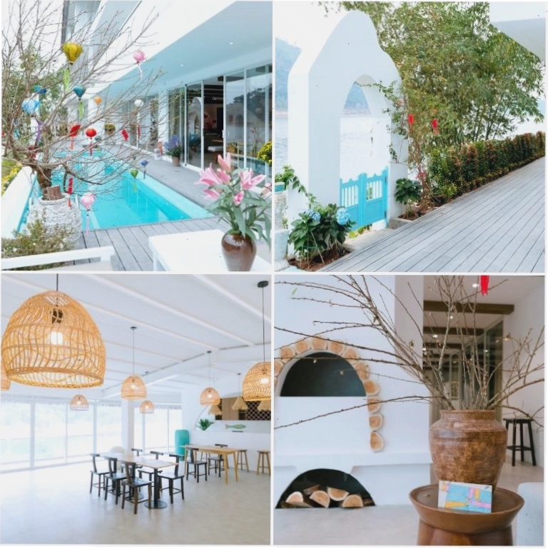 Thiết kế năng động, trẻ trung tại Thở Homestay Hồ Đồng Đò