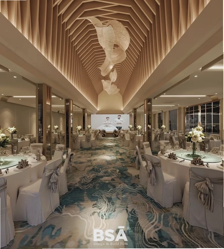 Thiết kế nhà hàng đẹp Claris Palace