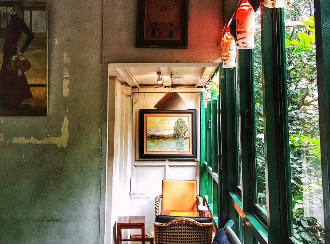 Thiết kế nội thất ấn tượng tại một quán cafe Hà Nội