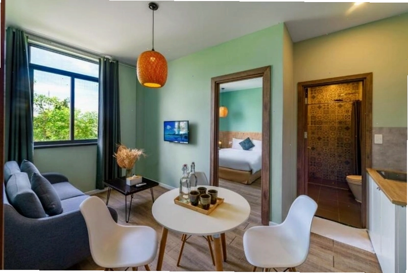 Thiết kế nội thất hiện đại của khách sạn phú quốc gần sân bay