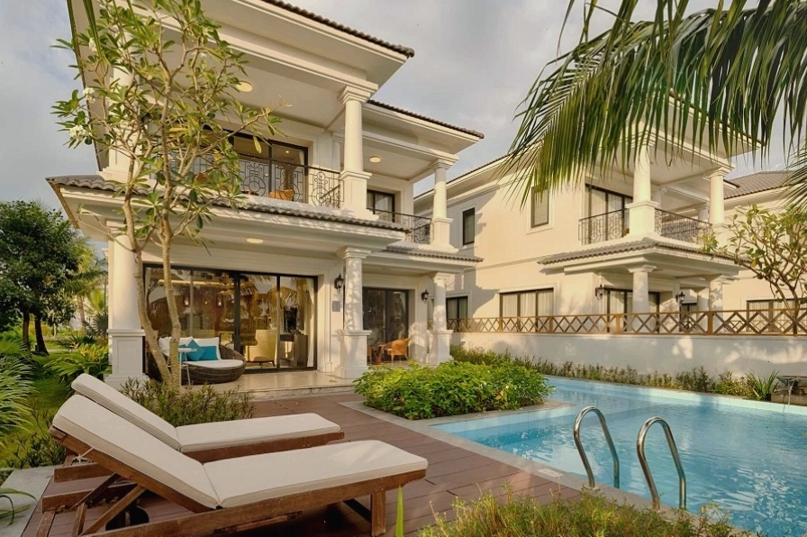 Thiết kế sang trọng của villa Vinpearl Phú Quốc 4 phòng ngủ