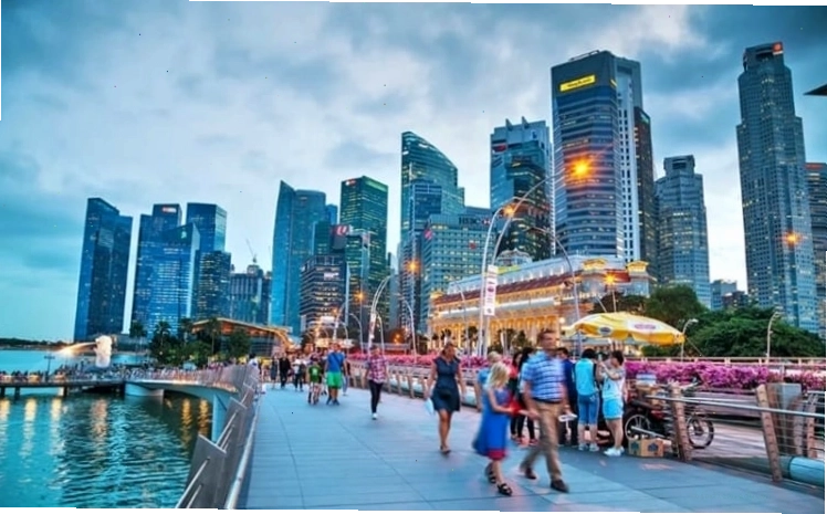 Thời điểm lý tưởng để tham quan Merlion Park là sáng sớm hoặc chiều tối