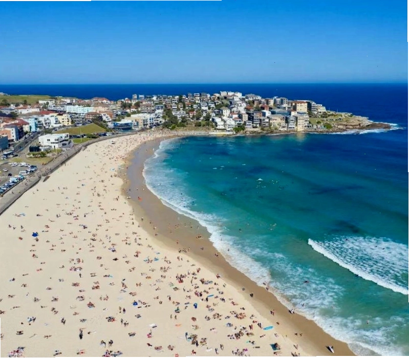 Thời điểm lý tưởng nhất để tận hưởng vẻ đẹp của bãi biển Bondi là vào mùa hè