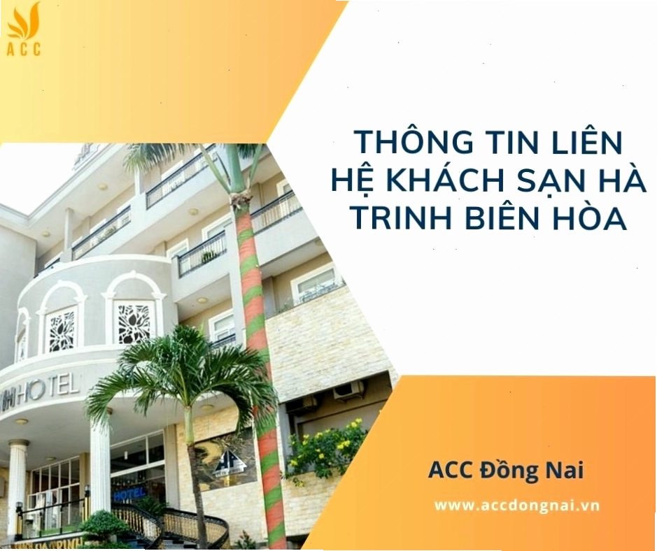 Thông tin liên hệ và mặt tiền Khách sạn Hà Trinh