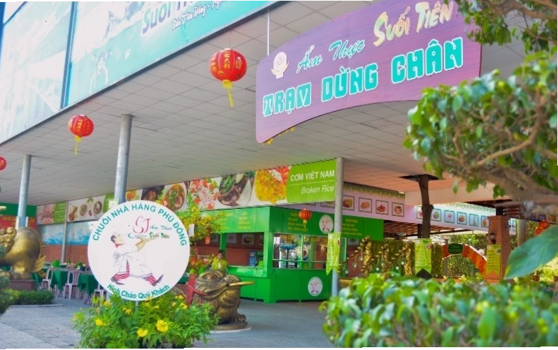 Thử thách lòng dũng cảm với các trò chơi mạo hiểm tại Suối Tiên