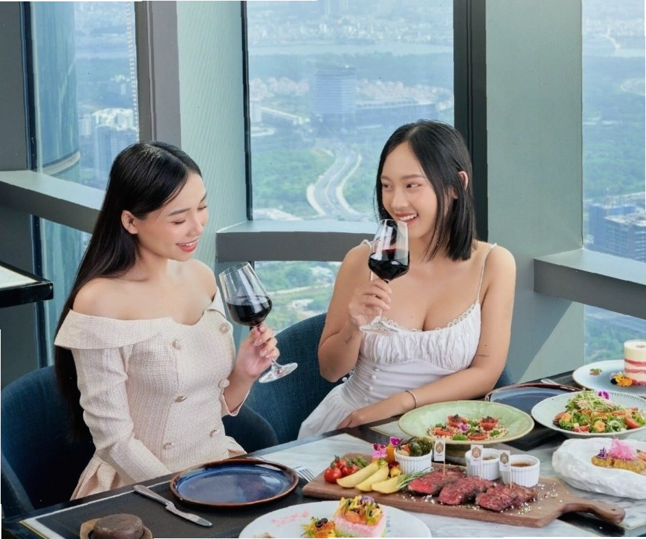 Thực đơn đa dạng các món ăn tại Ussina Landmark 81