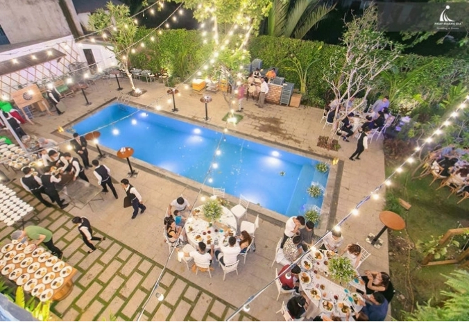 Thực đơn đa dạng tại Nhà hàng Maison De Charme