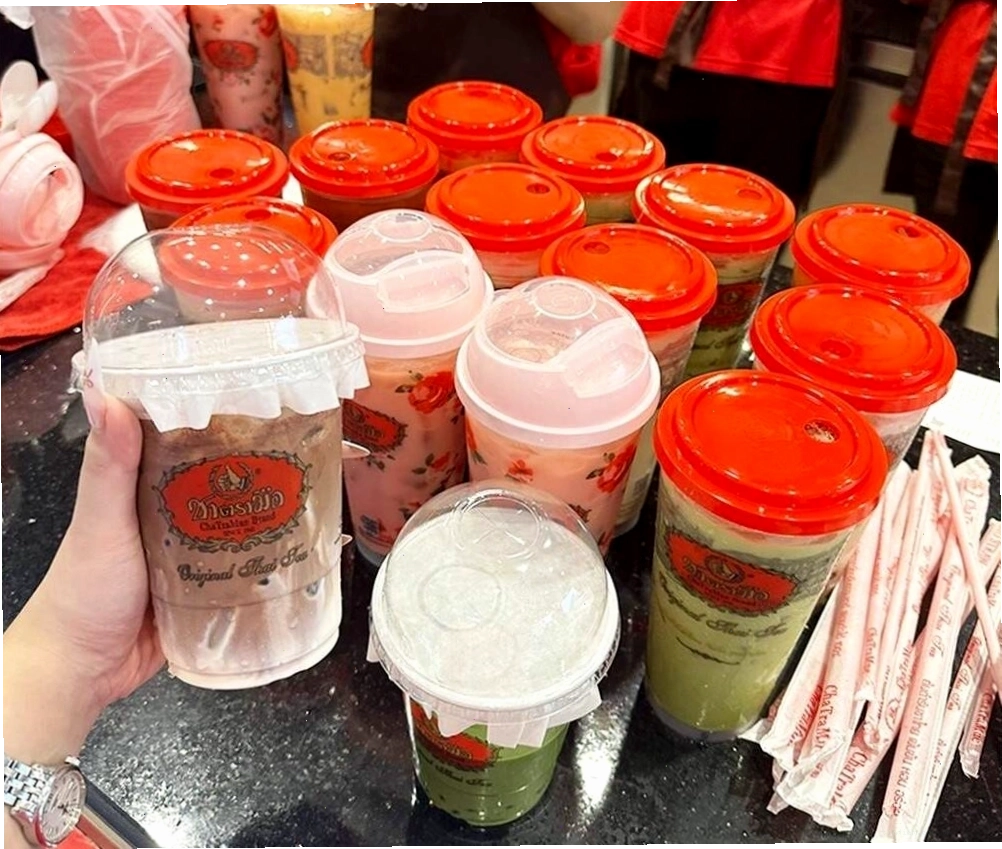Thực đơn trà sữa đa dạng tại quán cafe Bà Triệu