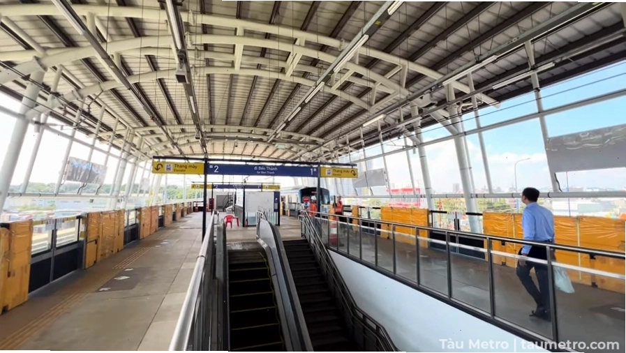 Thực tế Ga Metro Bến Xe Suối Tiên