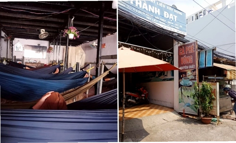 Thưởng thức cafe đậm đà tại Cafe Võng Nguyên Chất