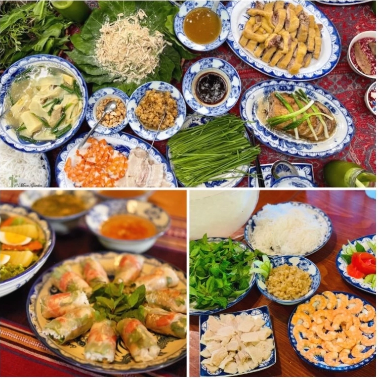 Thưởng thức đặc sản Việt Nam tại homestay Sơn Tây