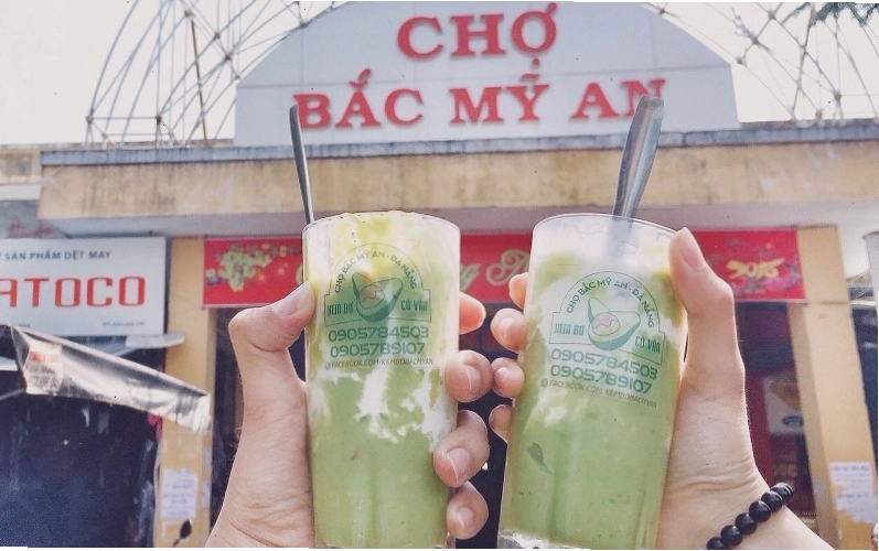 Thưởng thức kem bơ “thần thánh” tại chợ Bắc Mỹ An
